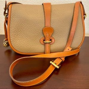 Dooney & Bourke Over&Under Shoulder Bag in Taupe
